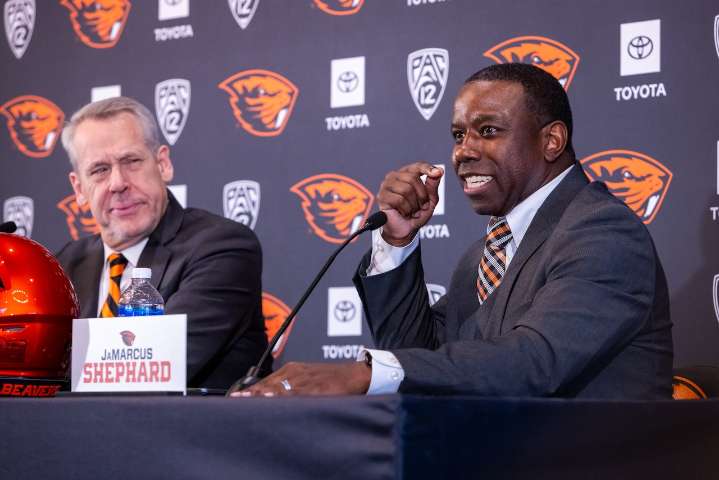 Scott Barnes said Oregon State football coach’s pay would be ‘top of the Pac