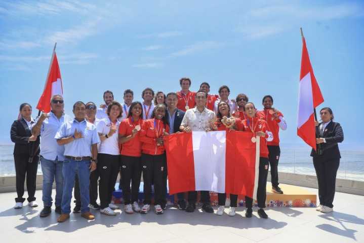 Perú afianza su posición en el medallero tras dominio en surf durante los Bolivarianos