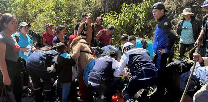 Cajamarca: Rescatan con vida a un minero tras derrumbe de un socavón en Chota