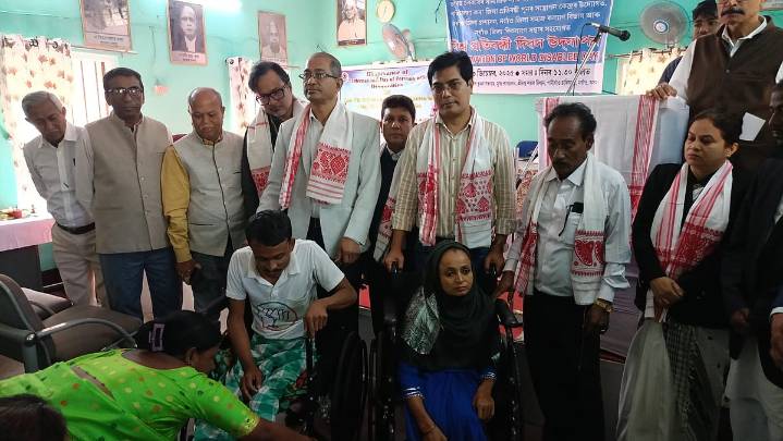 International Day of Persons with Disabilities Observed in Nagaon and Lakhimpur