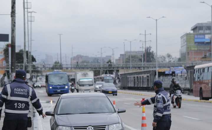 Pico y Placa Bogotá 1 al 7 de Diciembre: placas y horario para Particulares