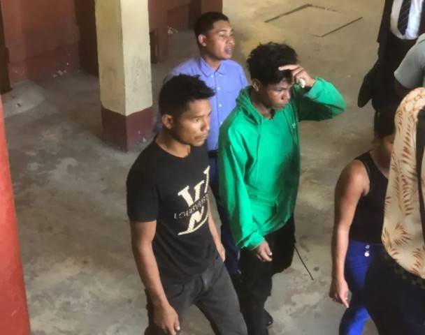 Pa la jaula cuatro venezolanos en Guyana por presuntamente querer matar a un poli