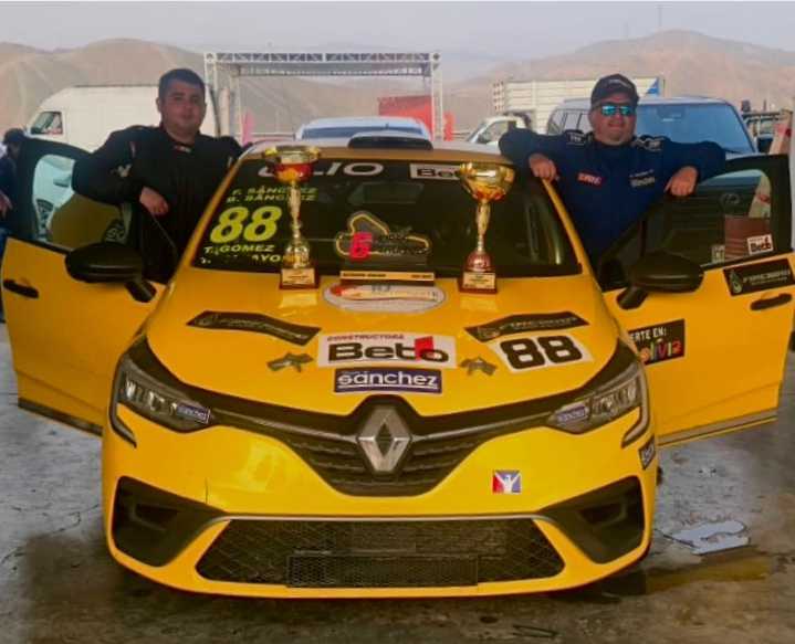 Franco y Beto Sánchez ganaron de punta a punta Las 6 Horas Peruanas