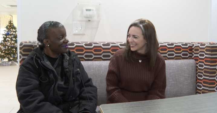 'THANKING GOD': A homeless woman getting help from strangers during the holidays