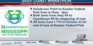 PLAN AHEAD: Mississippi Gulf Coast Marathon to close parts of Highway 90