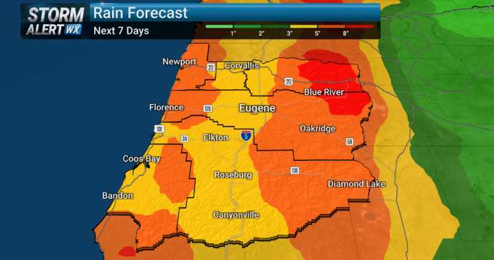 Mostly Dry Weekend, Wetter Next Week