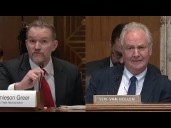 Watch: Trump trade chief Jamieson Greer spars with Sen. Van Hollen over China, Biden and tariffs
