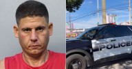 La cámara lo captó todo: Arrestan en Miami Beach a cubano con amplio historial delictivo