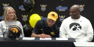 Omaha North football’s Darion Jones signs with Iowa