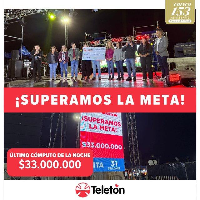 Teletón 2025 en Coinco: Una noche de unión, talento y solidaridad