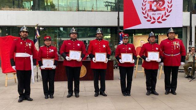 Primera Compañía, “Bomba Rengo”, conmemoró su aniversario N°132