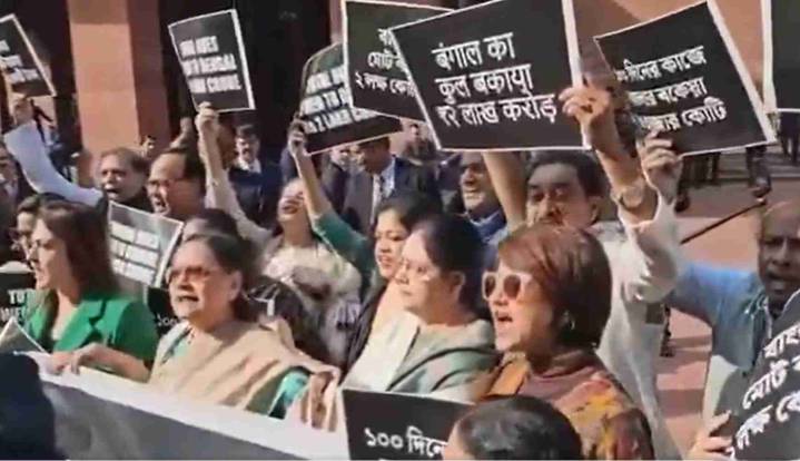 TMC claims Centre owes Bengal Rs 52,000 crore under MGNREGA