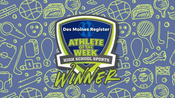 Noah Martens, Hannah Schmitz named the Register's Athletes of the Week