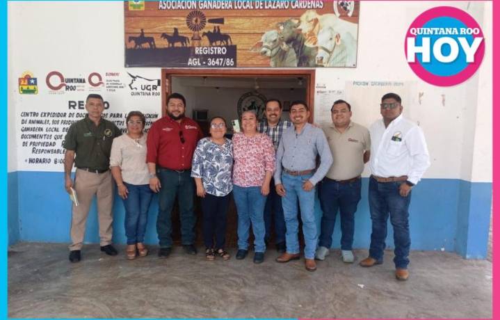 Gobierno estatal fortalece la salud del hato bovino en Quintana Roo