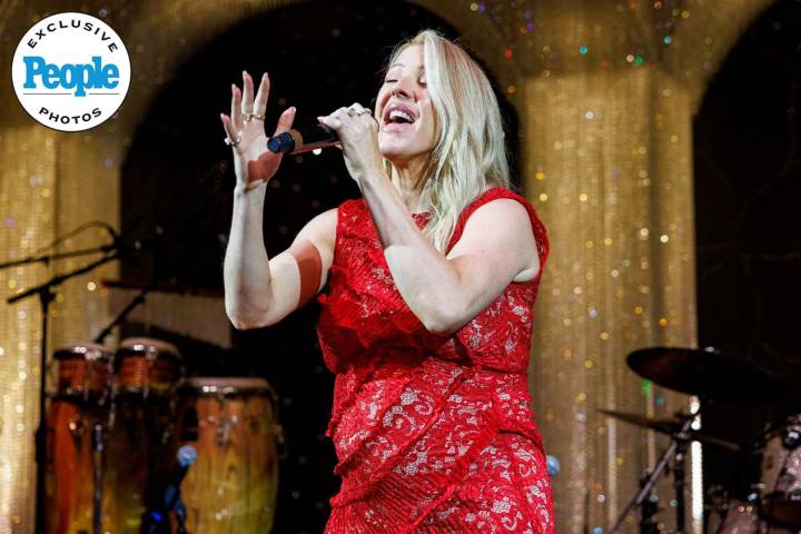 Pregnant Ellie Goulding Surprises Bride at Her Wedding (Exclusive)