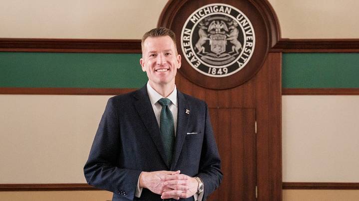 Eastern Michigan University names Brendan Kelly its new president