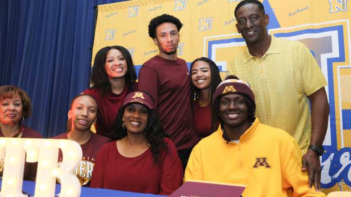 See the photos! Newberry football's Hayden Moore signs with Minnesota