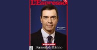 La revista italiana 'L'Espresso' nombra a Pedro Sánchez persona del año: "Un líder capaz, referente de otra política"