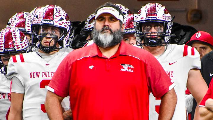 New Palestine's Kyle Ralph named Colts High School 'Coach of the Year'