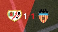 LaLiga EA Sports: Rayo Vallecano y Valencia empataron 1 a 1