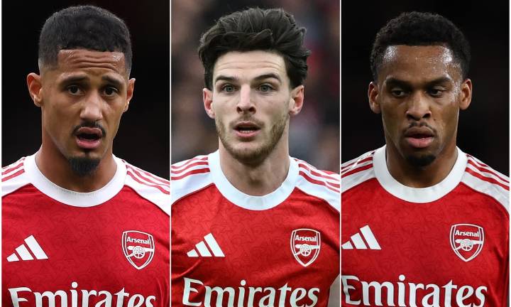Arsenal injury update: Declan Rice, Jurrien Timber, William Saliba latest news and return dates