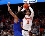 SU point guard Naithan George is struggling: ‘I need to score more’