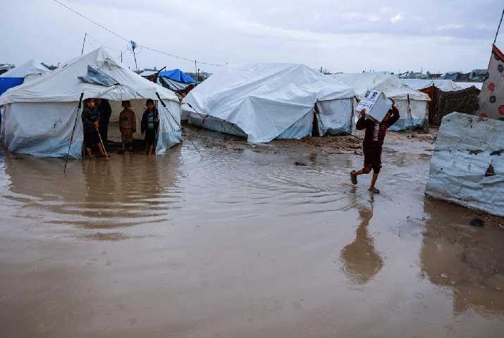 Gaza enfrenta nueva crisis: Tormenta polar ‘Byron’ deja 10 muertos y derrumbes