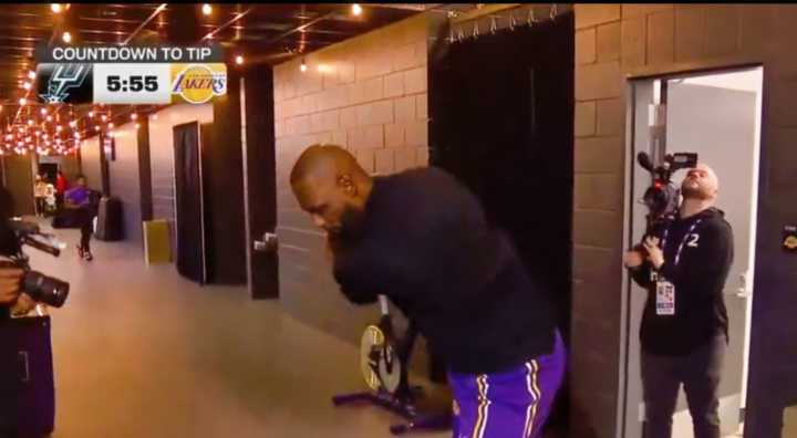 LeBron James’ Unexpected Pregame Stance Sparks Inevitable Questions About Whether “The End Is Near”