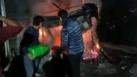 Two Shops gutted in midnight blaze in Rajouri