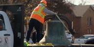Historic bells removed from East Nashville church to begin restoration process