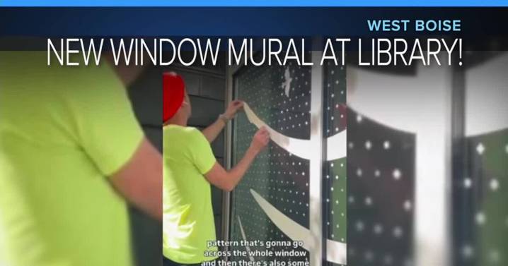 Today In Your Neighborhood: Bird-safe window mural at Library! & BSU Basketball vs Duquesne