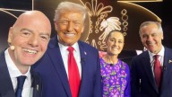 Se viraliza una selfie del presidente de la FIFA con Sheinbaum, Trump y Carney