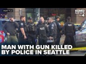 Man killed in officer-involved shooting near Othello light rail station in Seattle