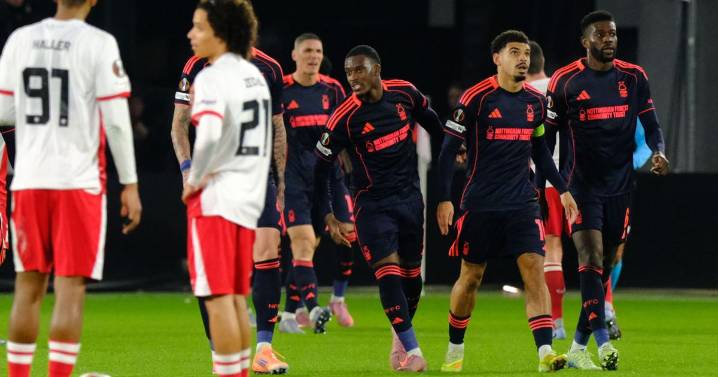 Substitute Igor Jesus scores late winner for Forest against Utrecht in Europa League