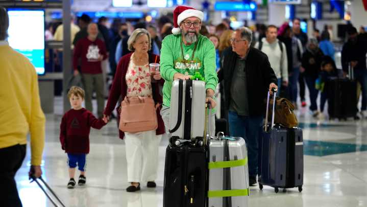 In holiday travel surge, AAA expects record