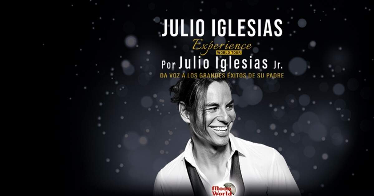 Julio Iglesias Jr. trae a Zaragoza el espectáculo que revive los mayores éxitos de su padre