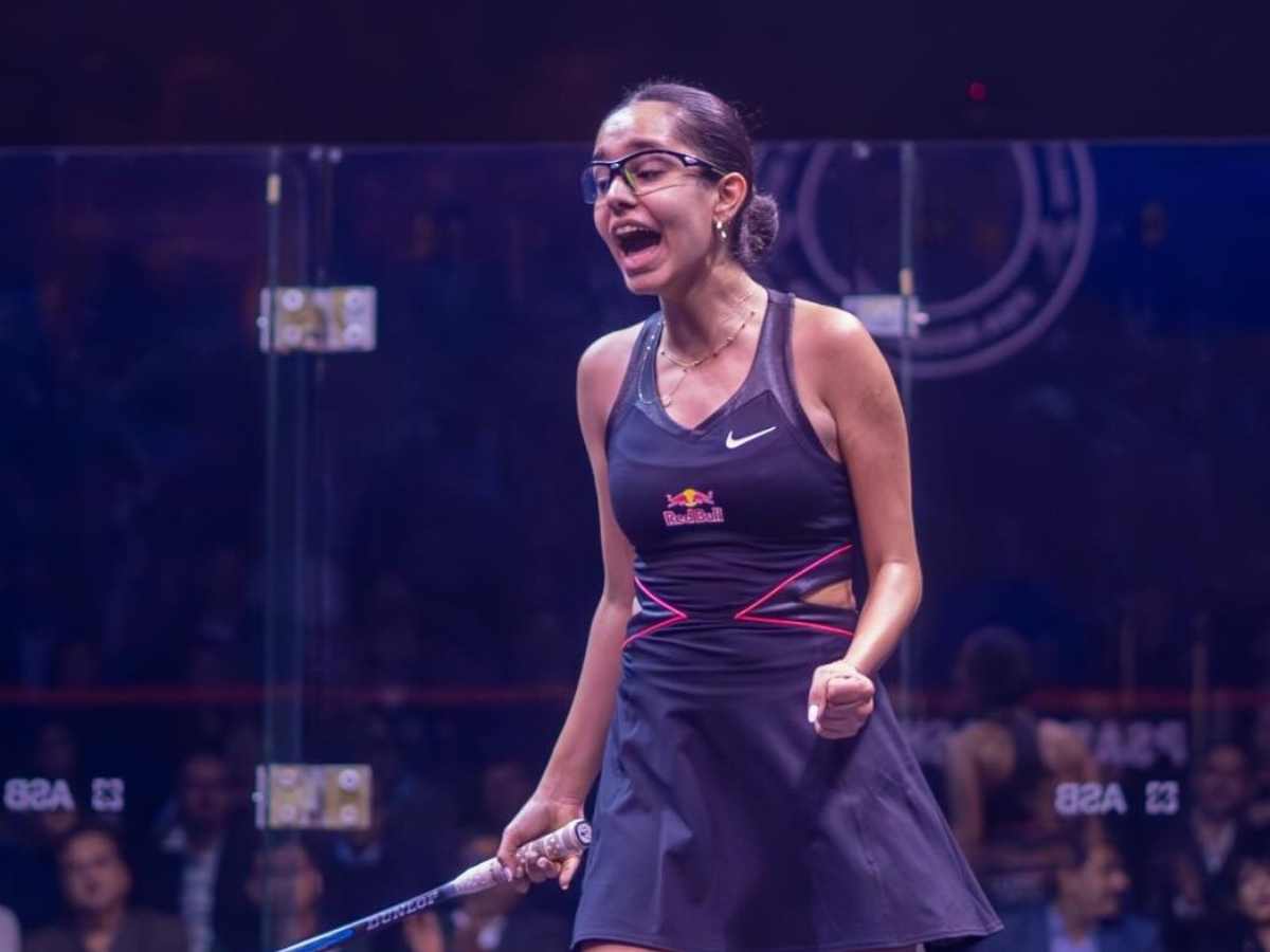 17-year-old squash star Anahat Singh attains her career