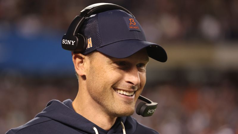 The Chicago Bears are winning for the first time in years. Their shirtless coach is a big reason why.