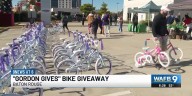 'Gordon Gives' Bike Giveaway in Baton Rouge