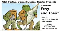 Utah Festival Opera's Theatre for Young Audiences to stage musical 'Frog and Toad'