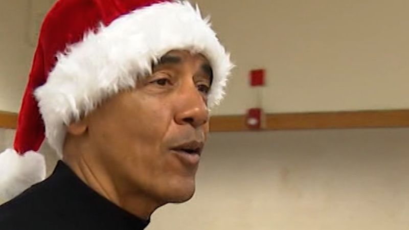 Obama surprises schoolchildren in Chicago