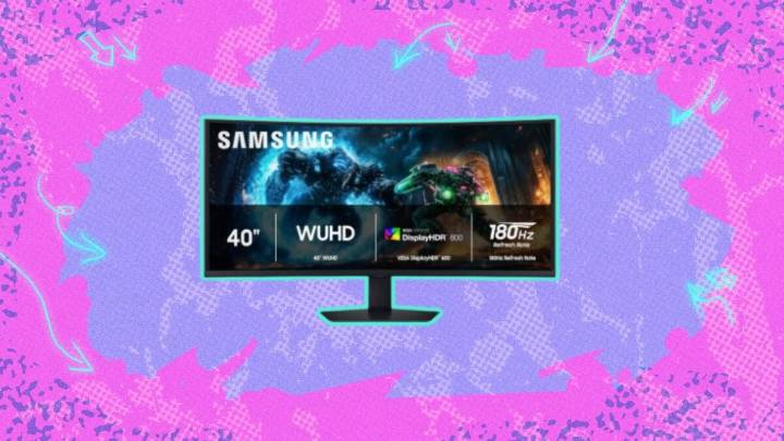 The 40-inch Samsung Odyssey G7 curved gaming monitor is still at a record