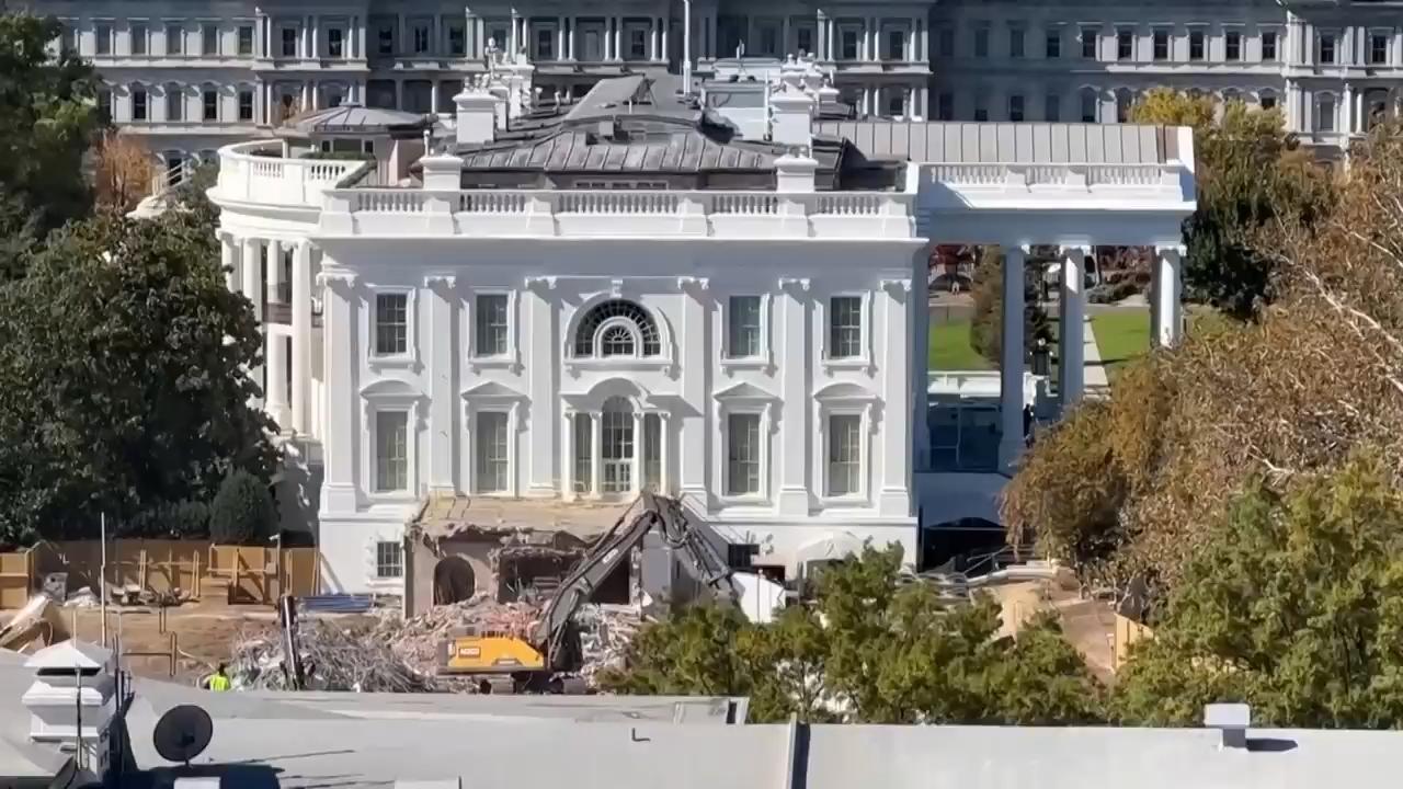 Trump sued by preservationists seeking reviews and congressional approval for ballroom project