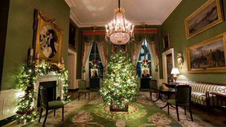 First Lady Melania Trump Unveils 2025 White House Christmas Decor