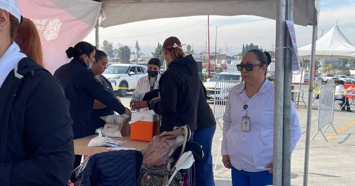 Instalan macrojornada de vacunación en Tijuana
