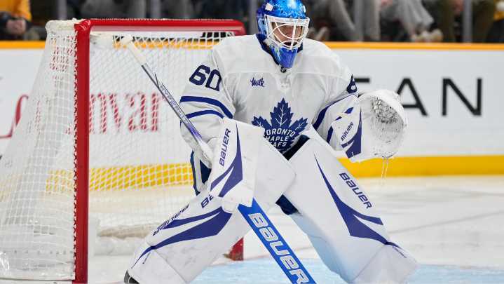 Maple Leafs’ Woll leaves game with lower-body injury vs. Hurricanes
