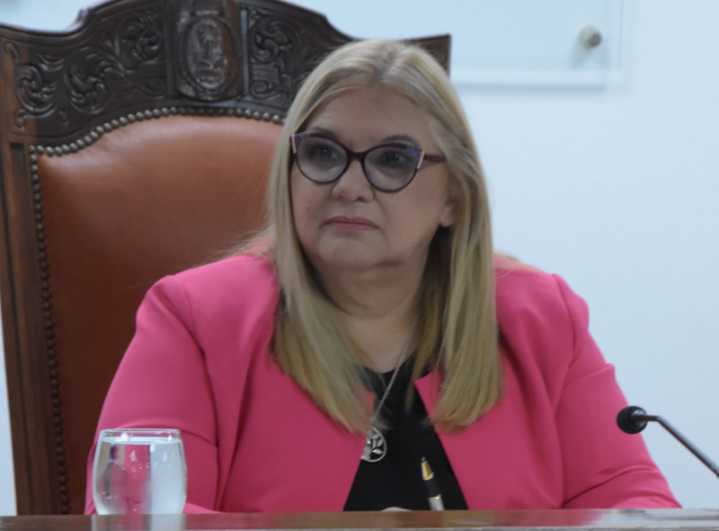 “Seguiremos construyendo acuerdos”, afirmó Carmen Delgado tras su reelección al frente del Parlamento