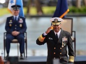 Admiral hands over leadership of command overseeing the Trump administration's boat strikes