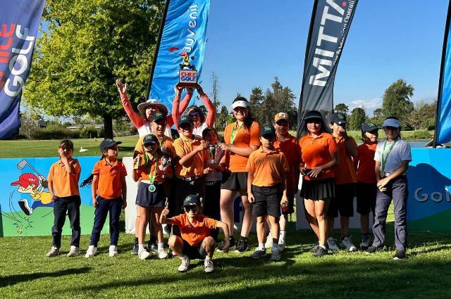 Escuela de Golf Angostura logra su segundo título nacional y se consagra bicampeona del Circuito Juvenil