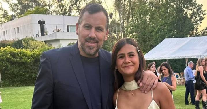 La emotiva carta del Ogro Fabbiani a su hija Uma por su graduación: "Me llenás de orgullo"